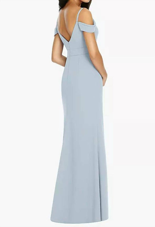 Dessy - Matte Chiffon Full-length Bridesmaid Dress - Rack Hunt -