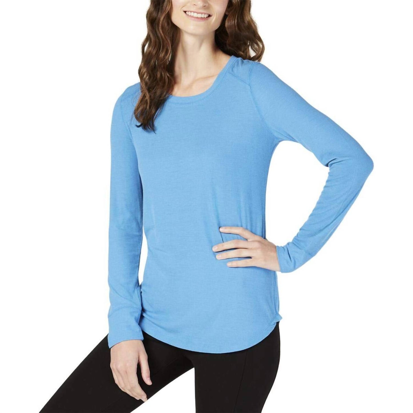 Ribbed Long Sleeve T-shirt