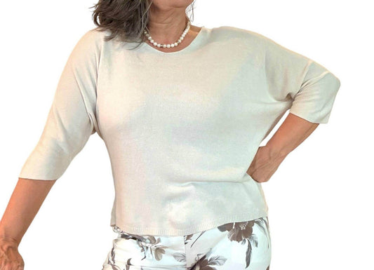 Cocco Bello - Women's Fine Knit Bat Sleeve Sweater - Rack Hunt -