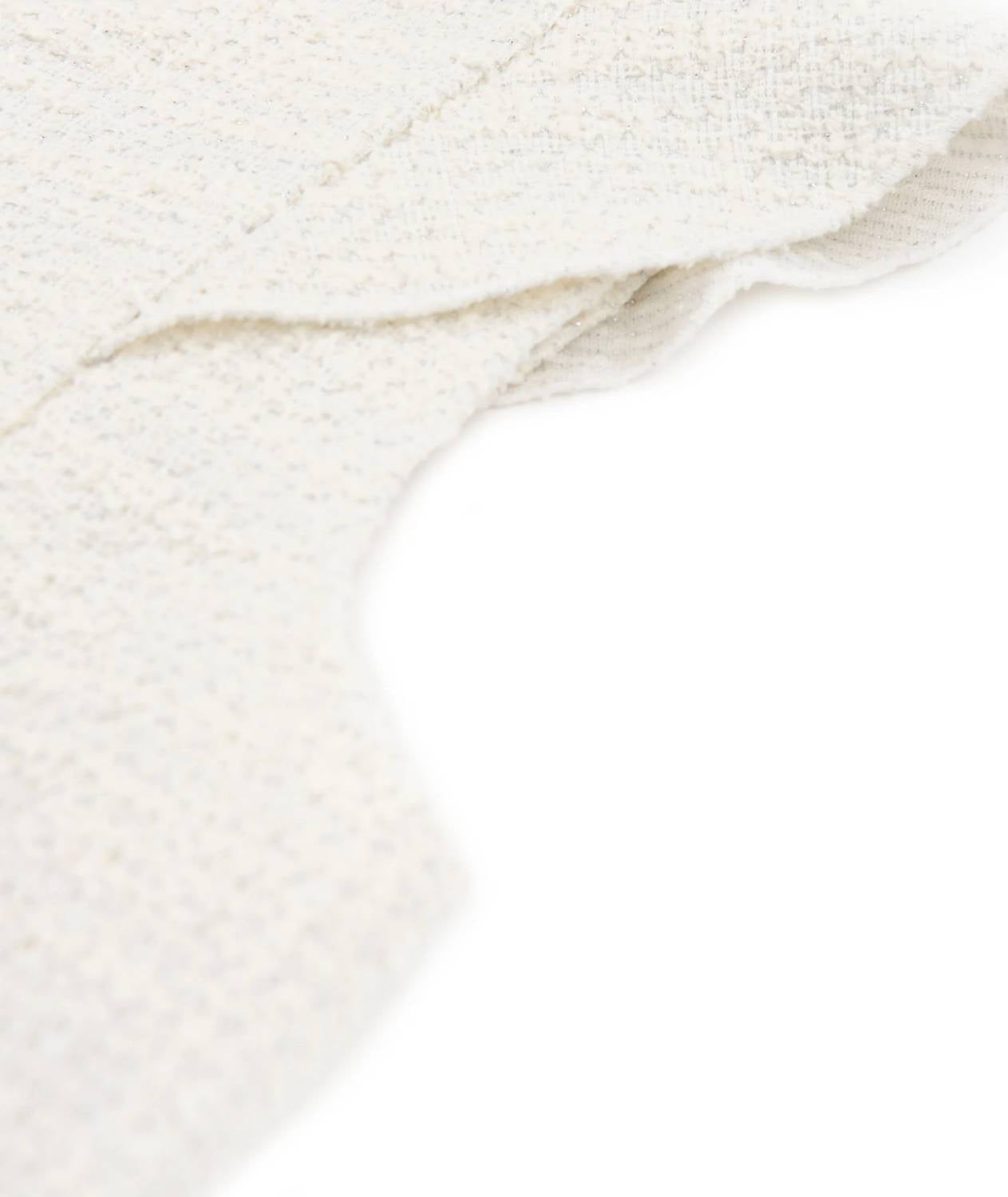 Girl's Leah Boucle Flutter Sleeve Top