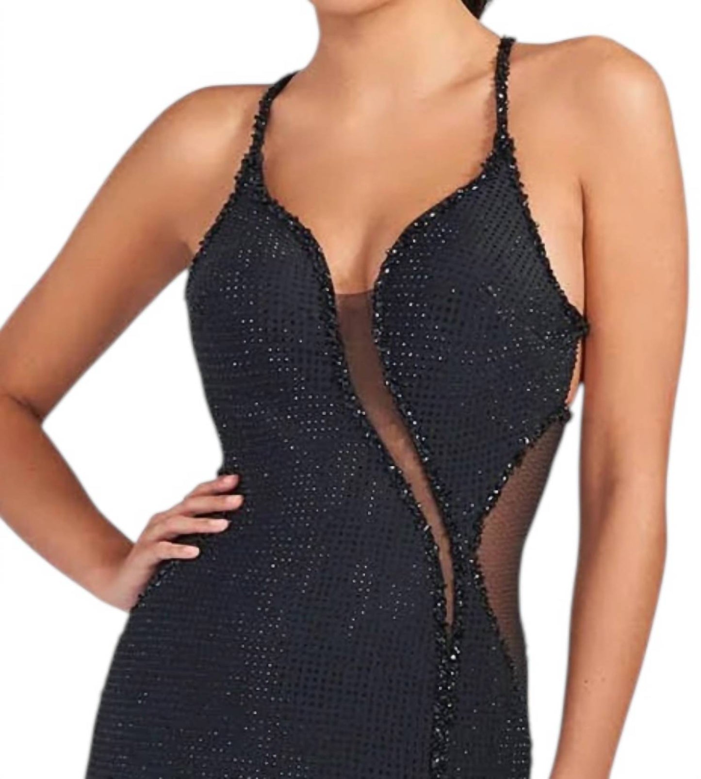 V-neck Alluring Gown