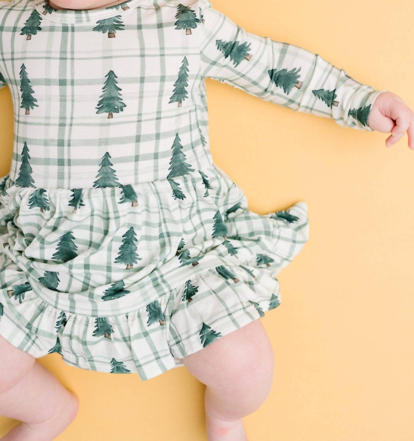 Tree Farm Bodysuit Bamboo Dress