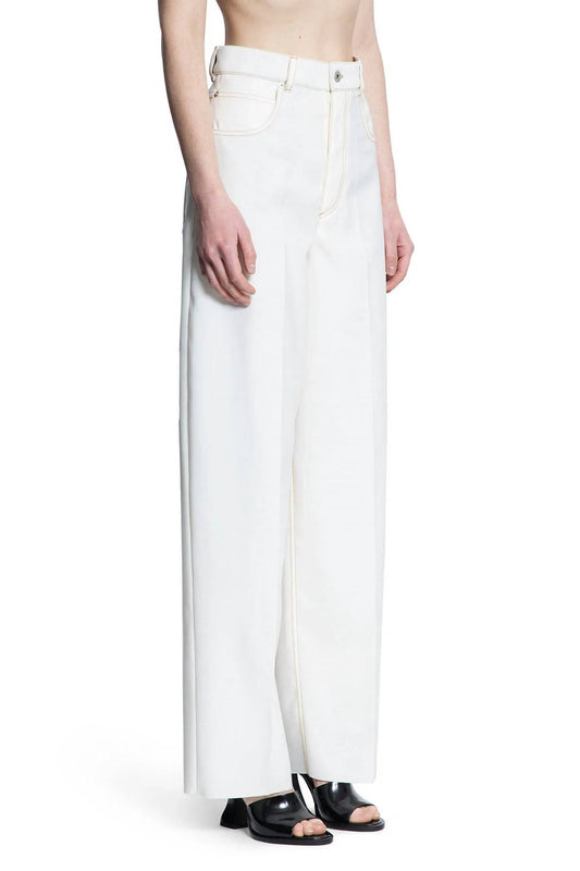 Travel Light Wool Wide Leg Trouser