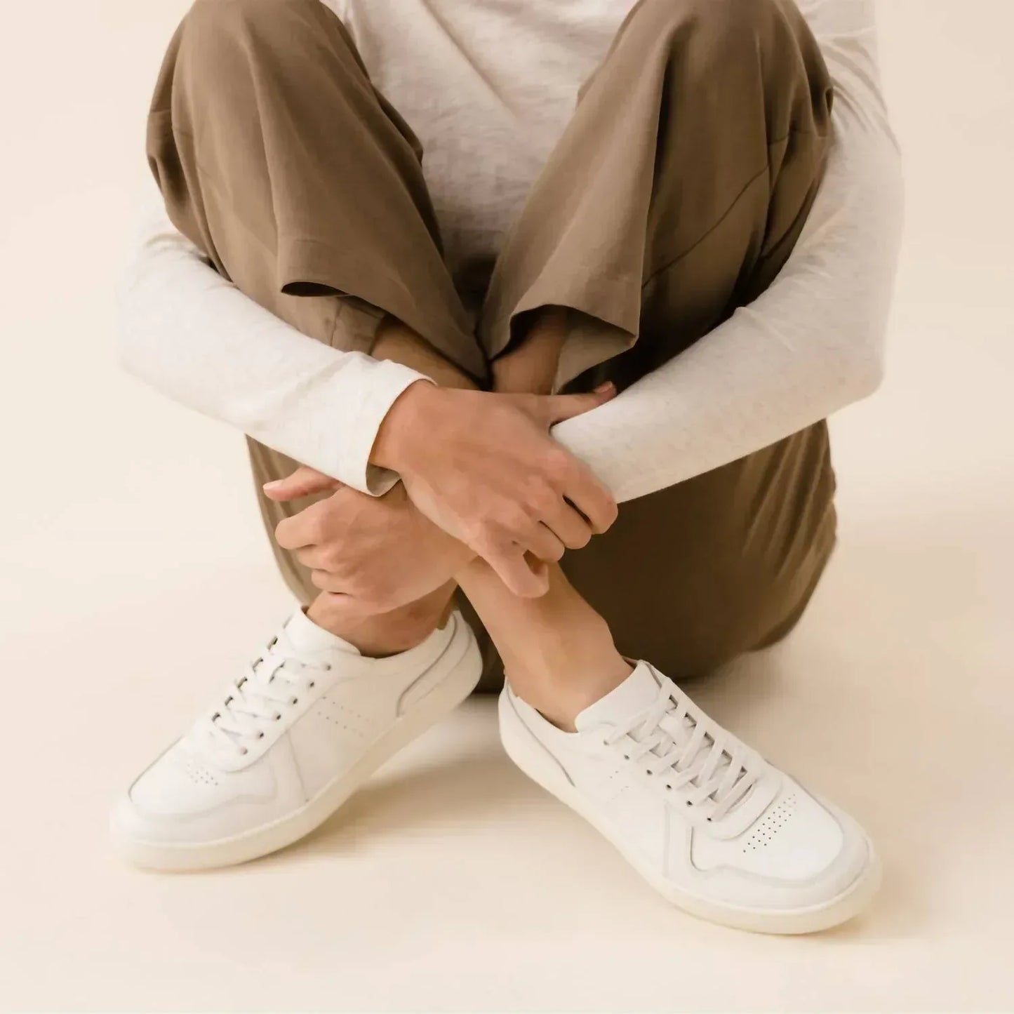 Nisolo - Men's Go-to Court Leather Sneaker - Rack Hunt