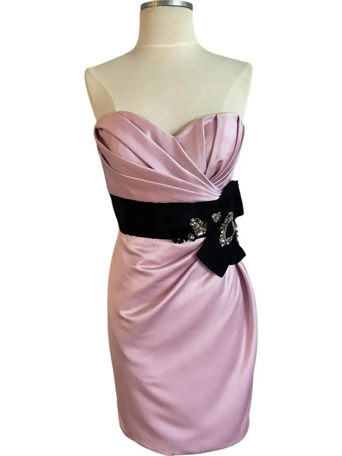 Enzoani - Women's Satin Cocktail Dress - Rack Hunt