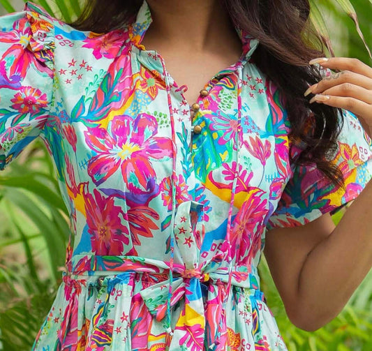 Poppy Short Sleeve Dress