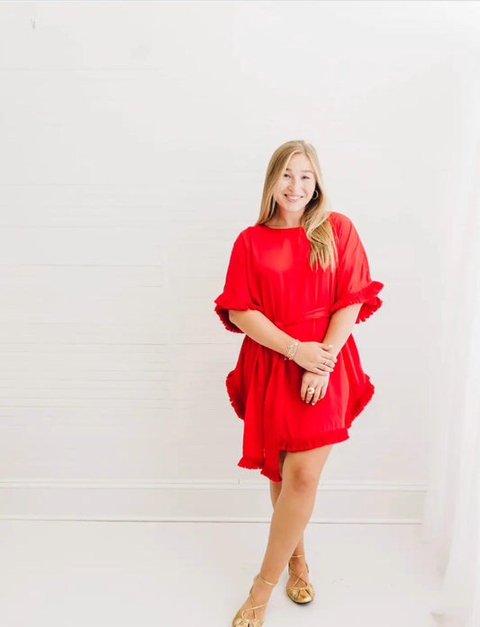 Vivi Caftan Mini Dress