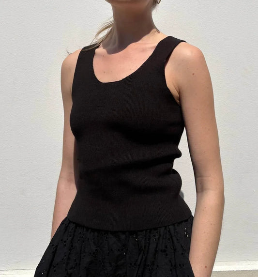 Rose Velvet - Katie Pima Cotton Tank Top - Rack Hunt