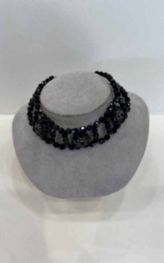 Women's Beaded crystal choker
