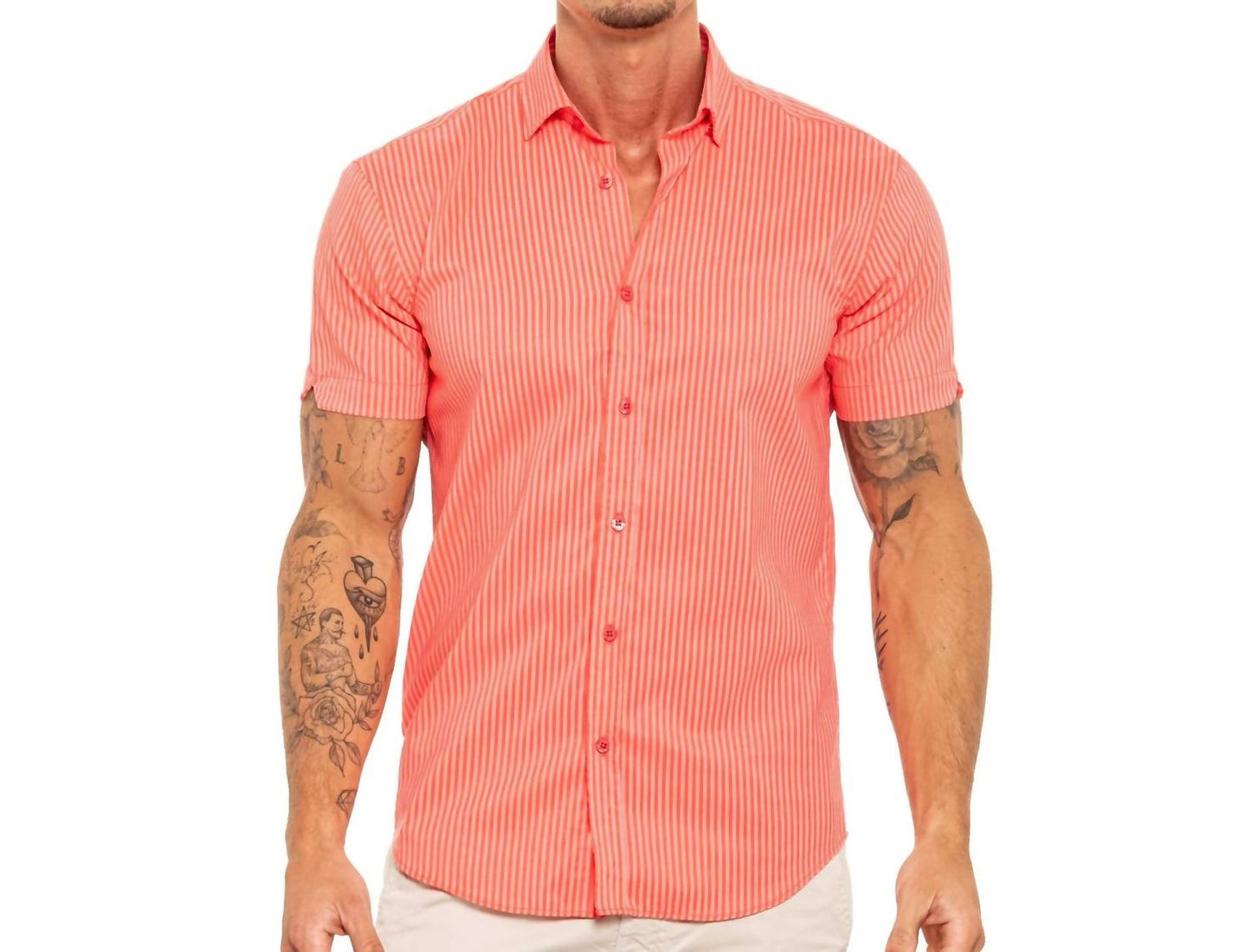 Striped Short Sleeve Shirt
