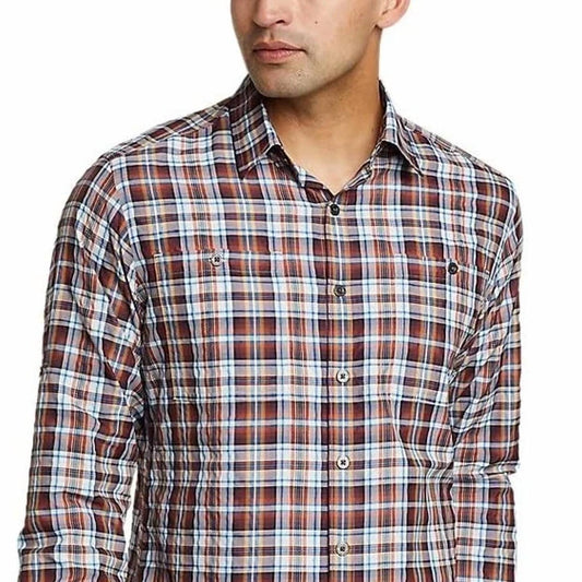 Plaid Rainier 2.0 Long Sleeve Hiking Shirt