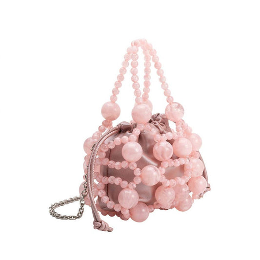 Women's Chloe Beaded Top Handle Bag