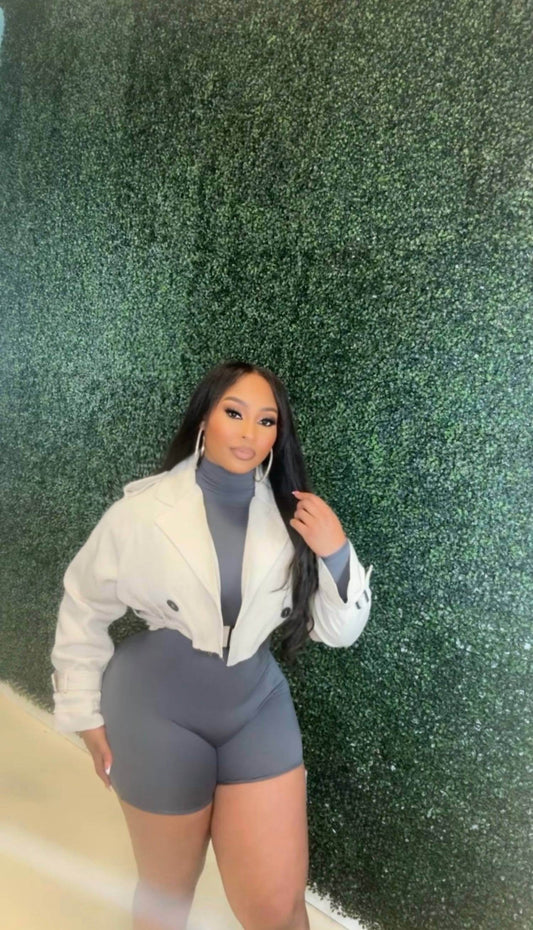 Magnolia Fashion - Power Play Crop Jacket - Rack Hunt -