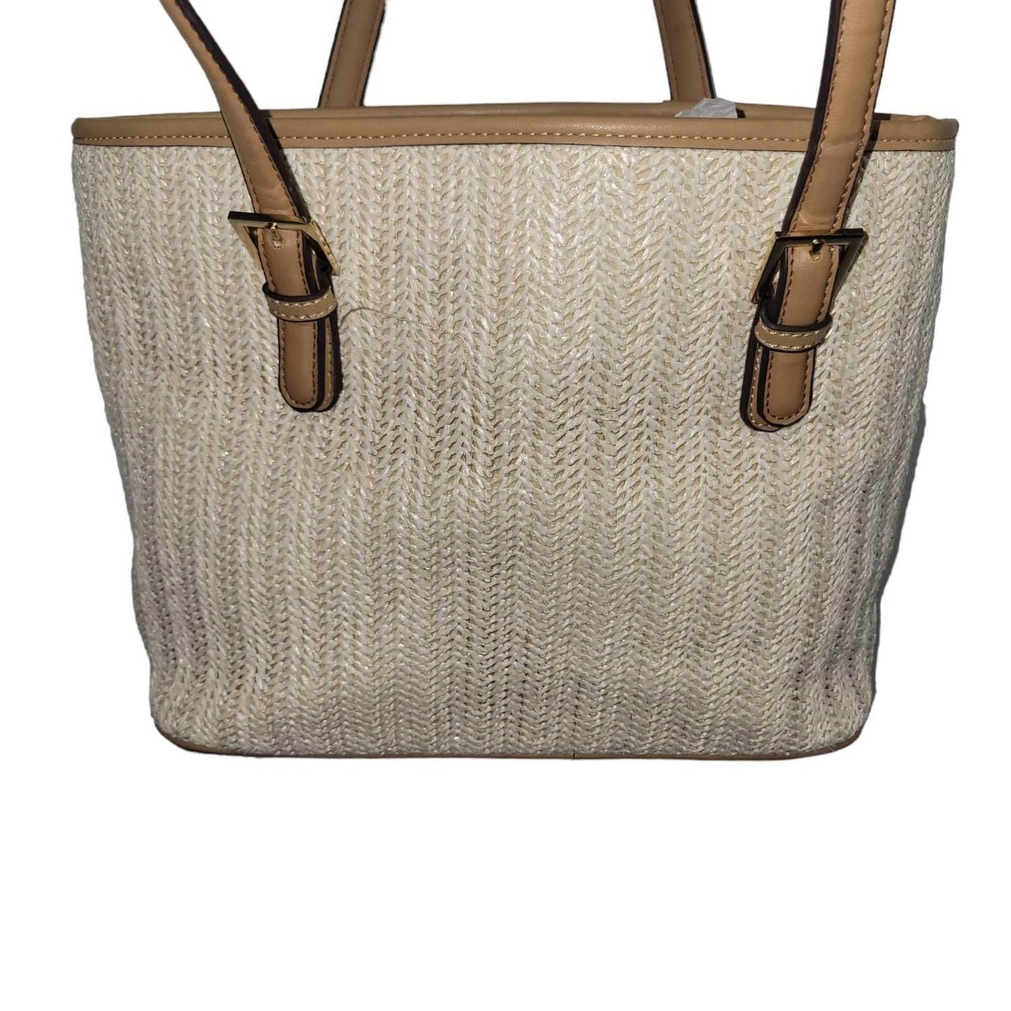 Giani Bernini - Classic Straw Satchel Bag - Rack Hunt