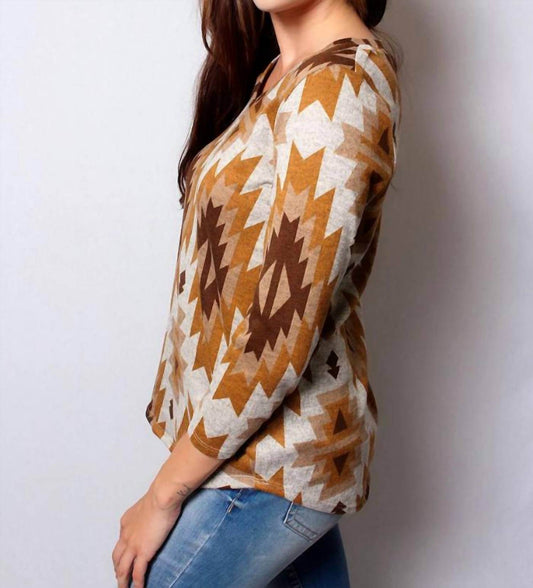 Good Stuff Apparel - V Neck Stripe Top - Rack Hunt -