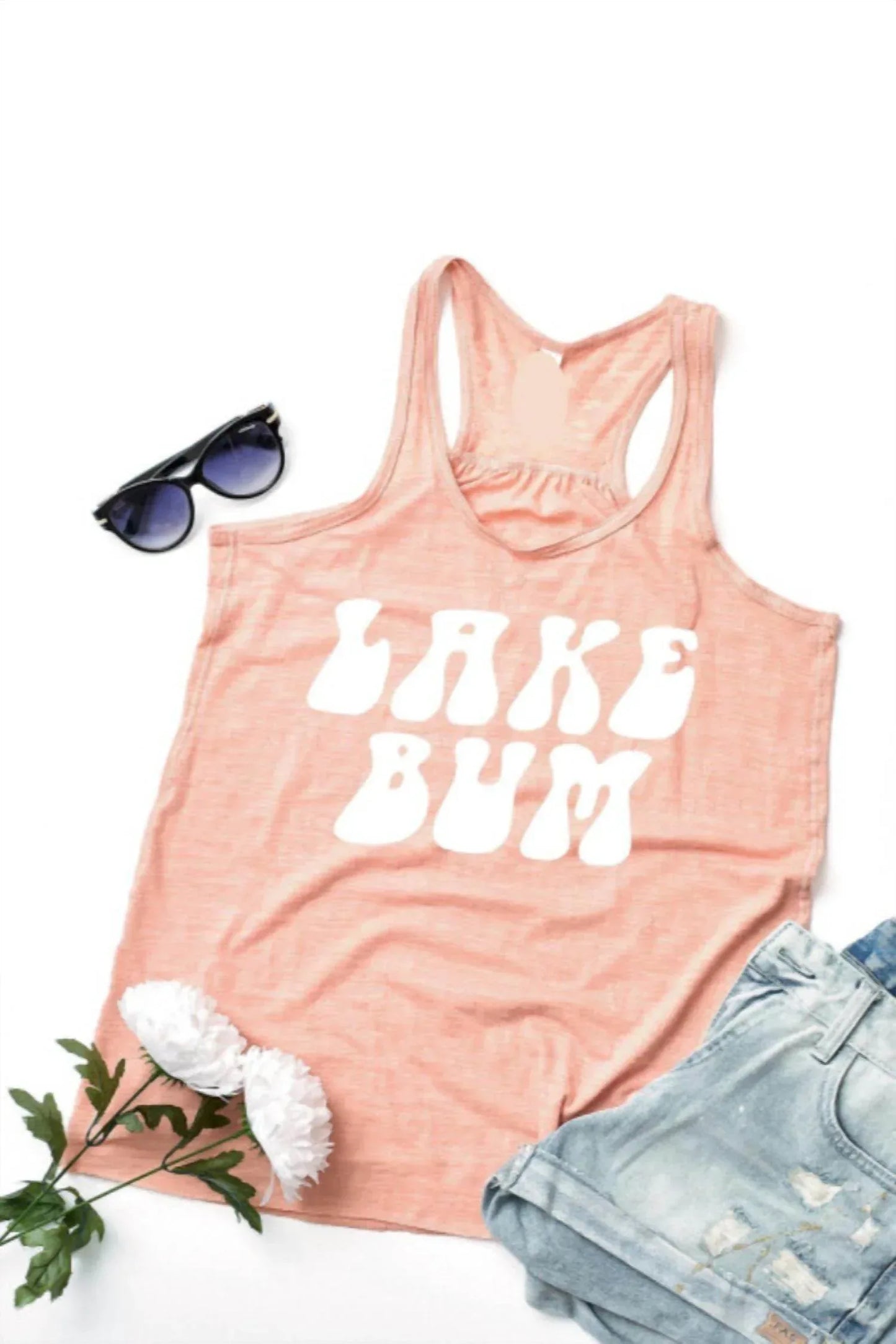 The Emerald Fox Boutique - Girl's Lake Bum Tank Top - Rack Hunt