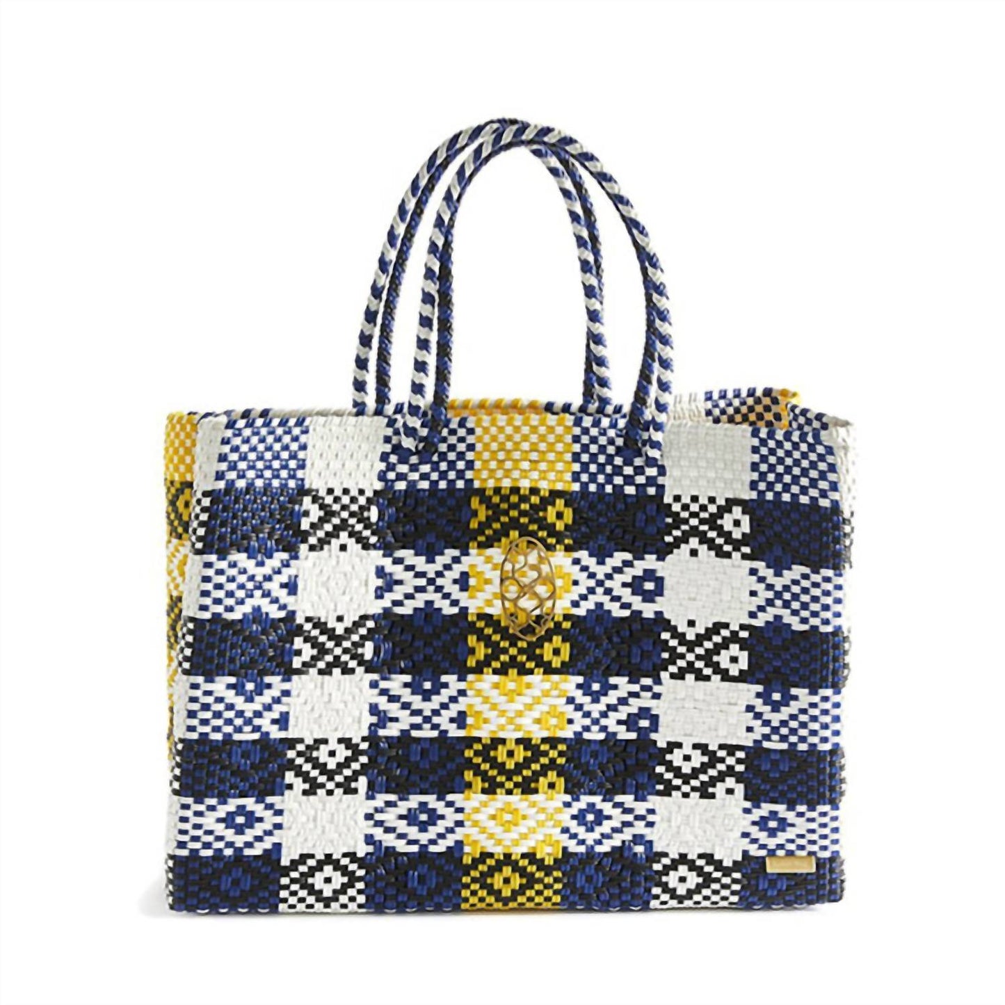 Women's Travel Handmade Tote Bag With Clutch