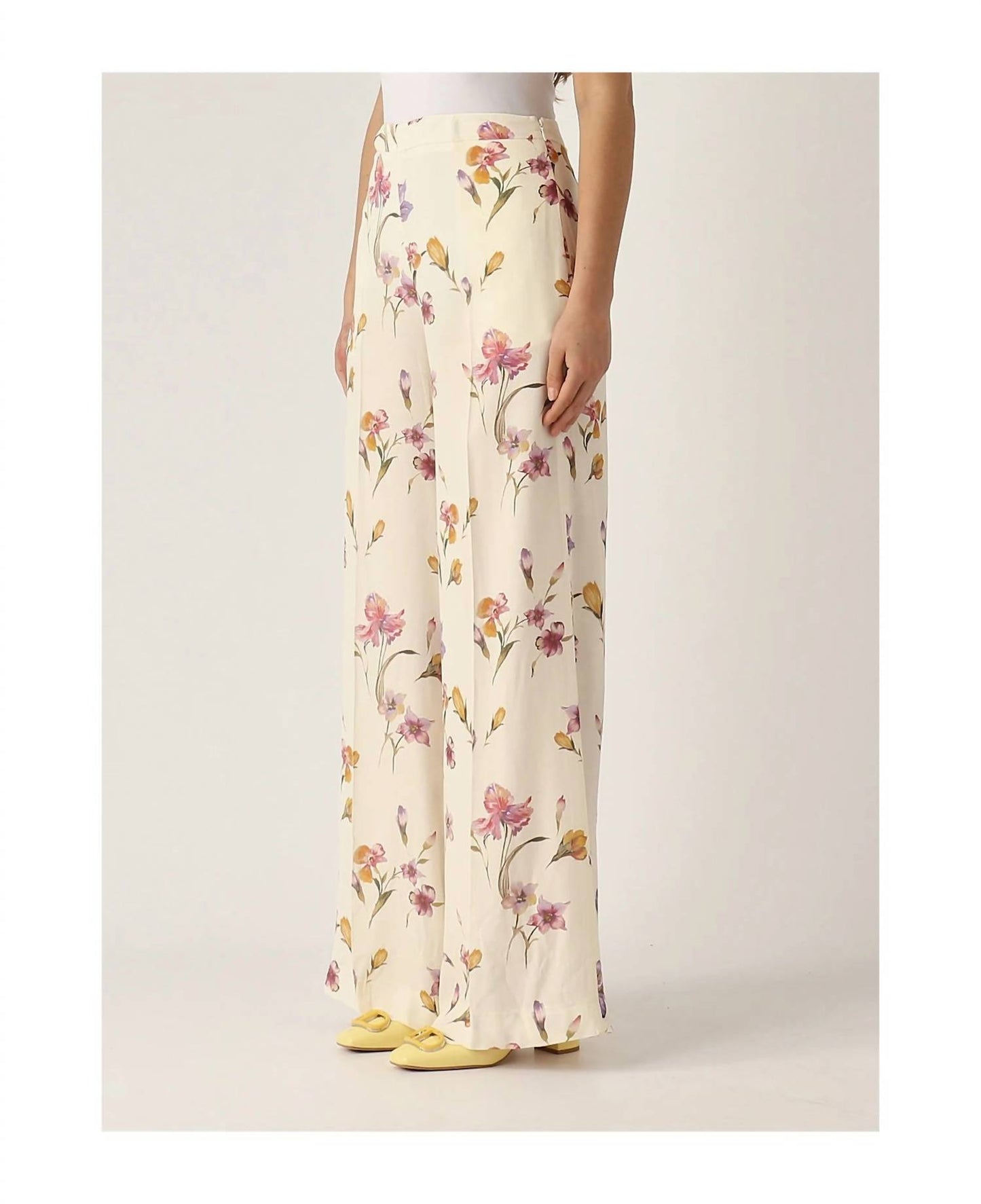 Crêpe de Chine trousers