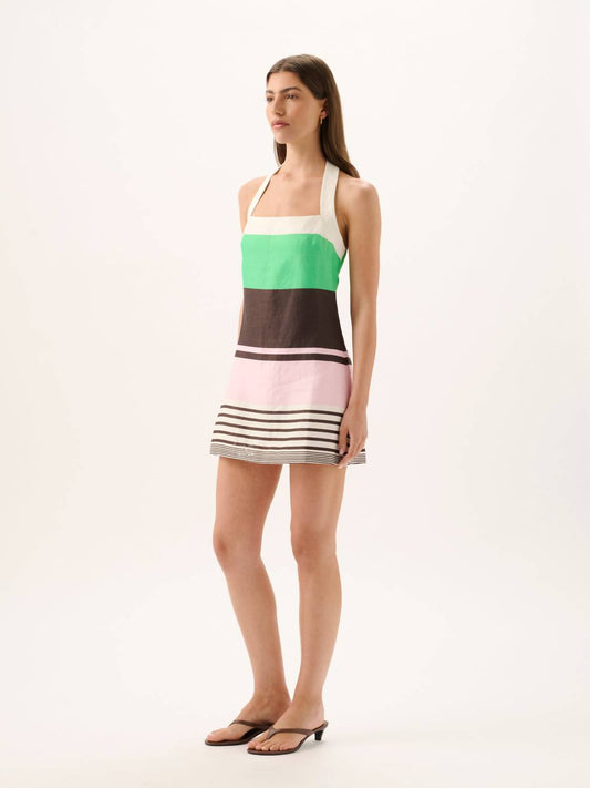 MAYA HALTER MINI DRESS