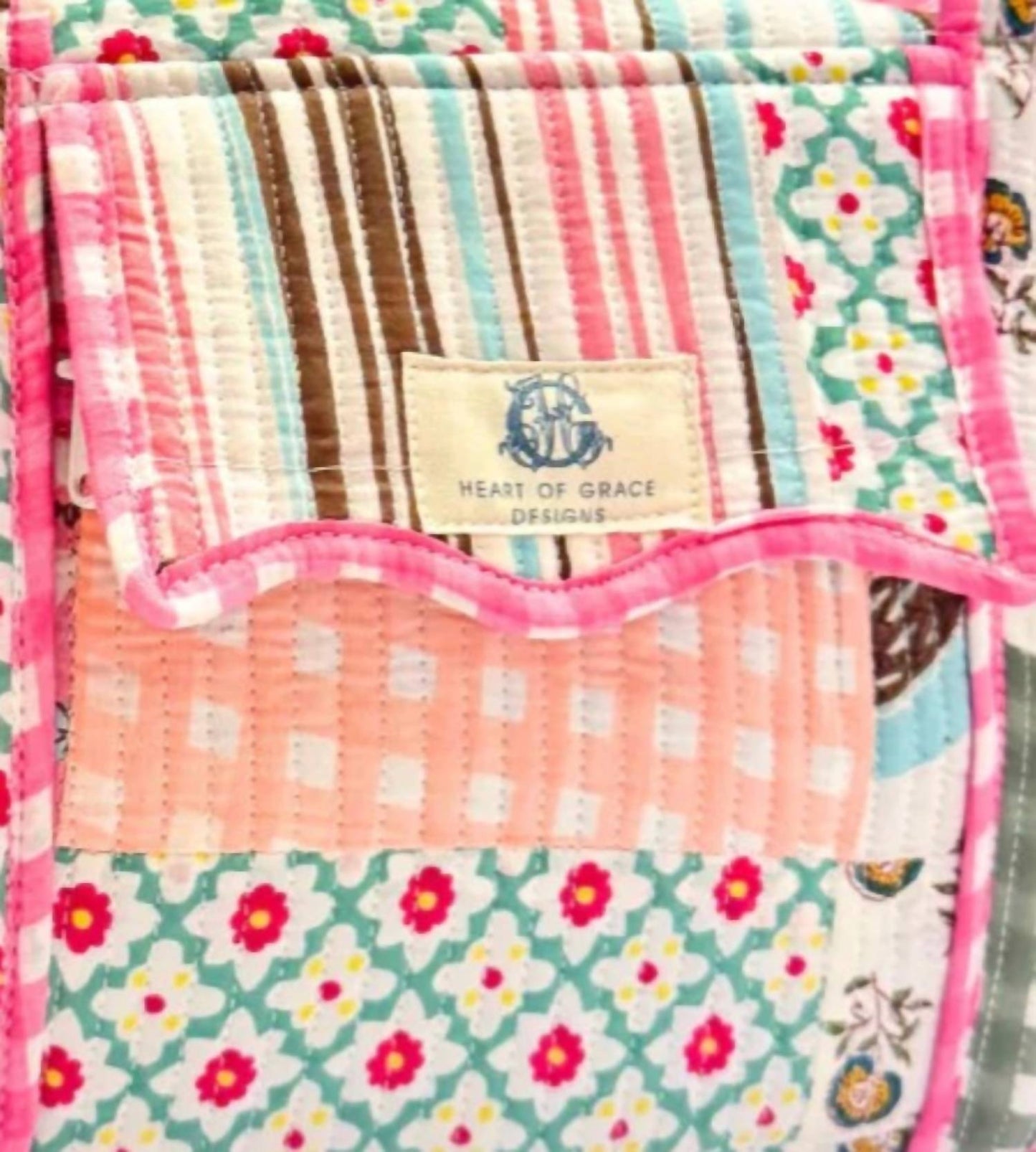 Women's Rose Chapelle Quilted Duffle Bag