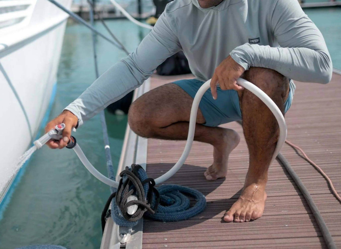 AFTCO - Air-o Mesh Hooded Fishing Shirt - Rack Hunt -