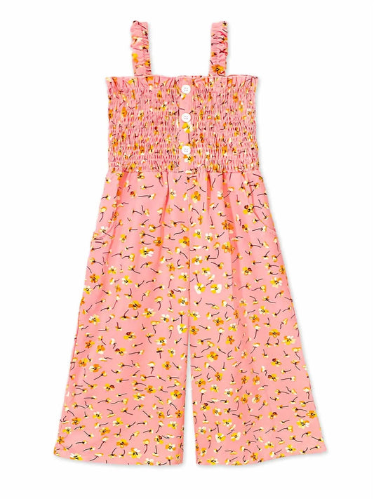 Girl's Floral Romper