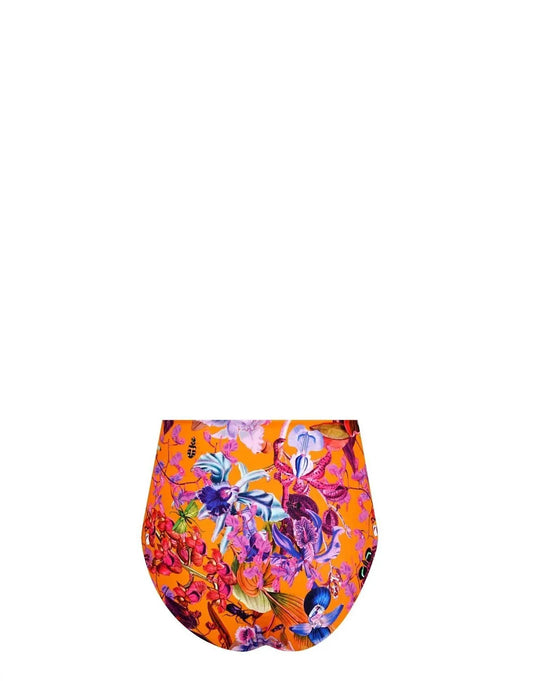 Lia Sahara - Women's Reversible Compression High Waist Bikini Bottom - Rack Hunt