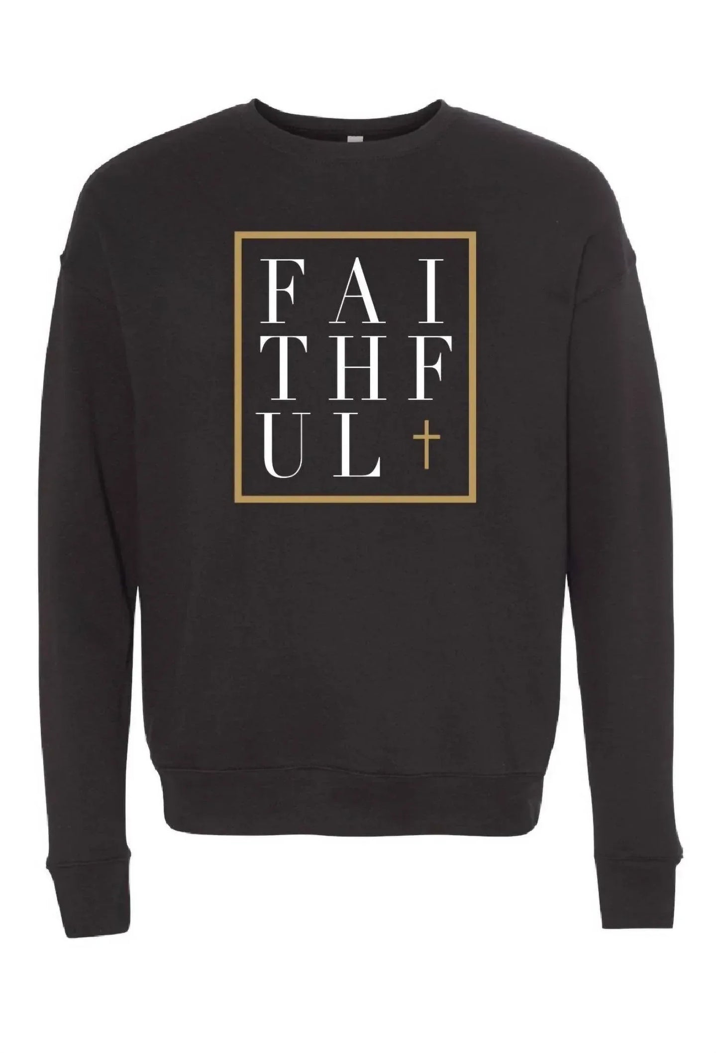 The Minted Olive - Faithful Box Crew Sweatshirt - Rack Hunt