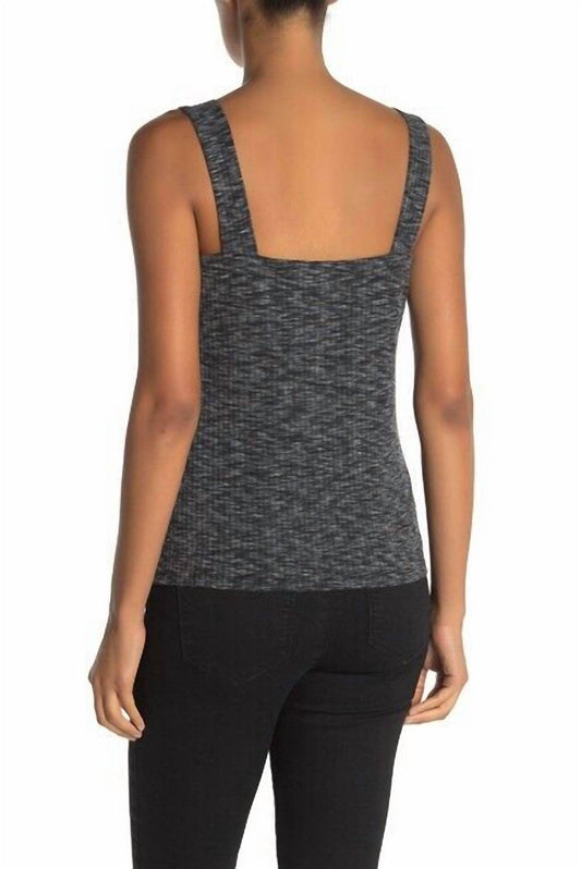 Bobeau - Ribbed Marl Tank Top - Rack Hunt -