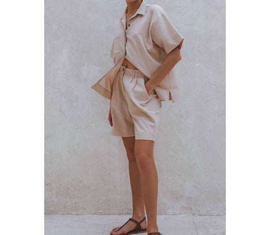 Bali Lane - Mykonos Linen Short - Rack Hunt -