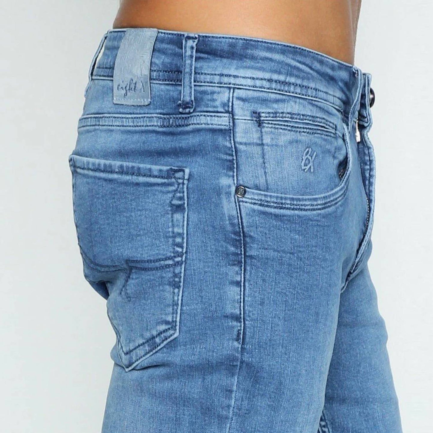 Slim Fit Stretch Denim Jeans