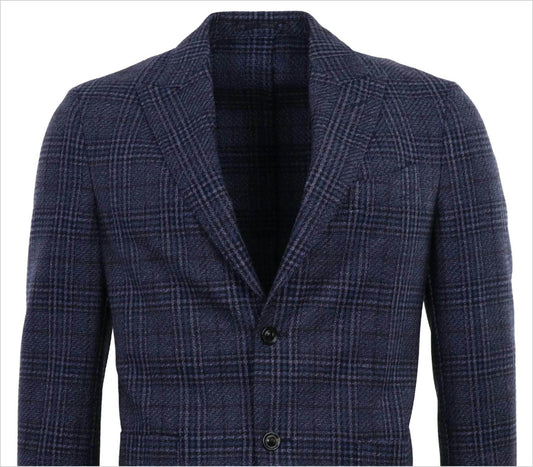 Lardini - Men's Plaid Stretch Blazer - Rack Hunt -