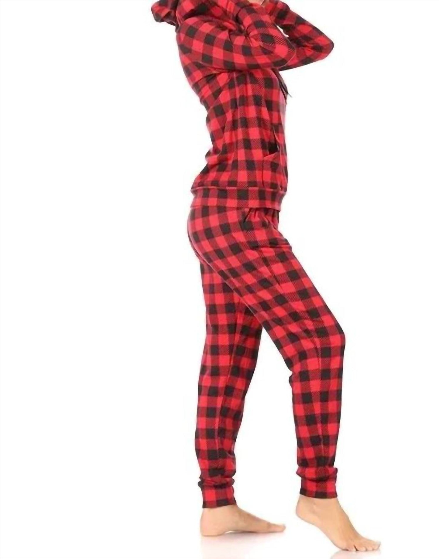 SHOSHO - HOODED LOUNGE SET PAJAMAS - Rack Hunt -
