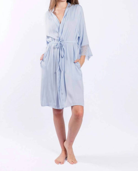 Jacquard Satin Robe