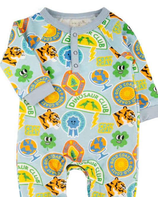 Kid's Bailey Romper Dino Club