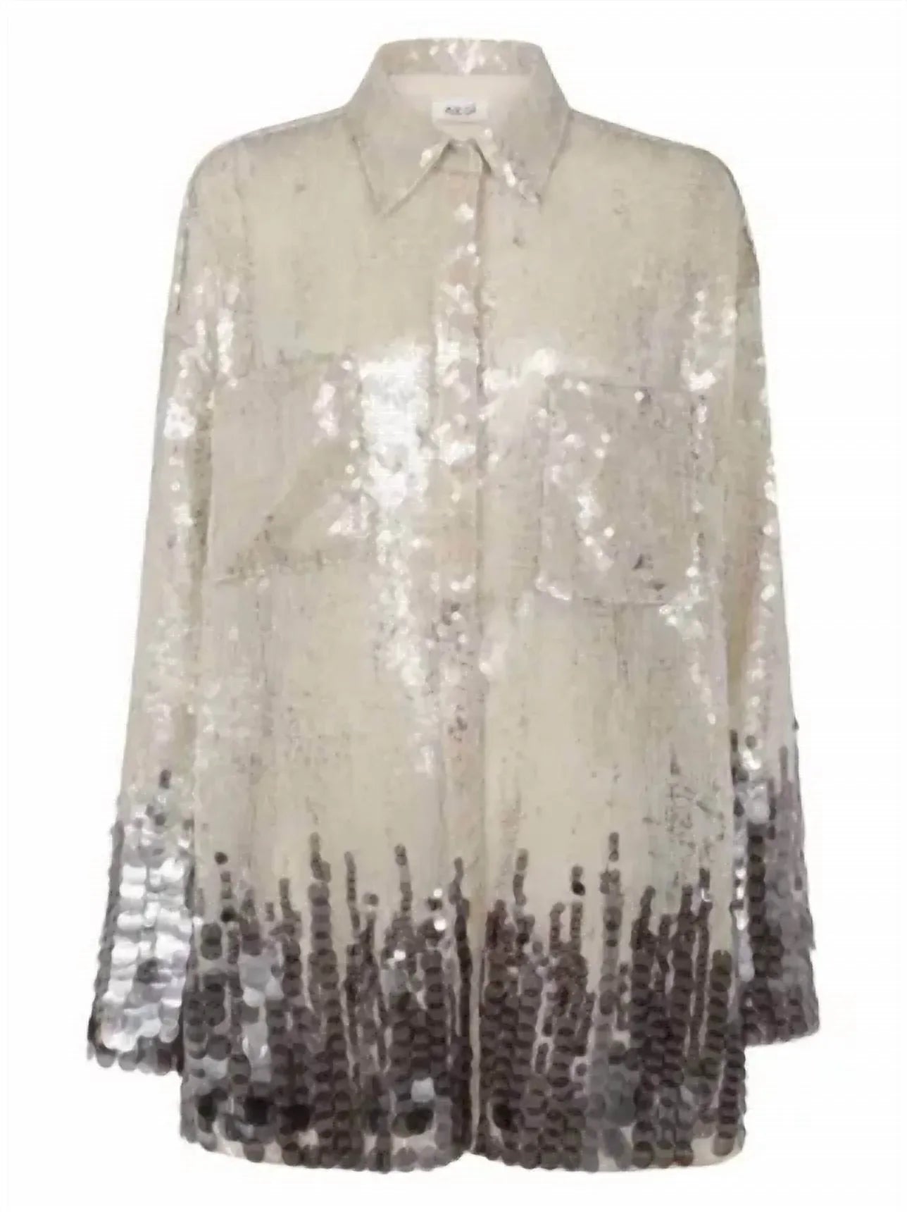 Aviu - Sequined Button-down Blouse - Rack Hunt