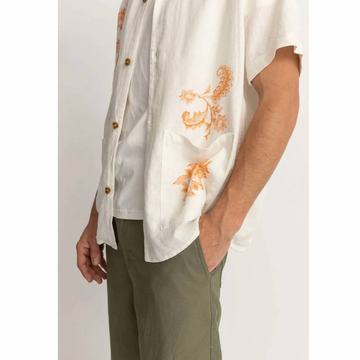 Paisley Cuban Short Sleeve Shirt