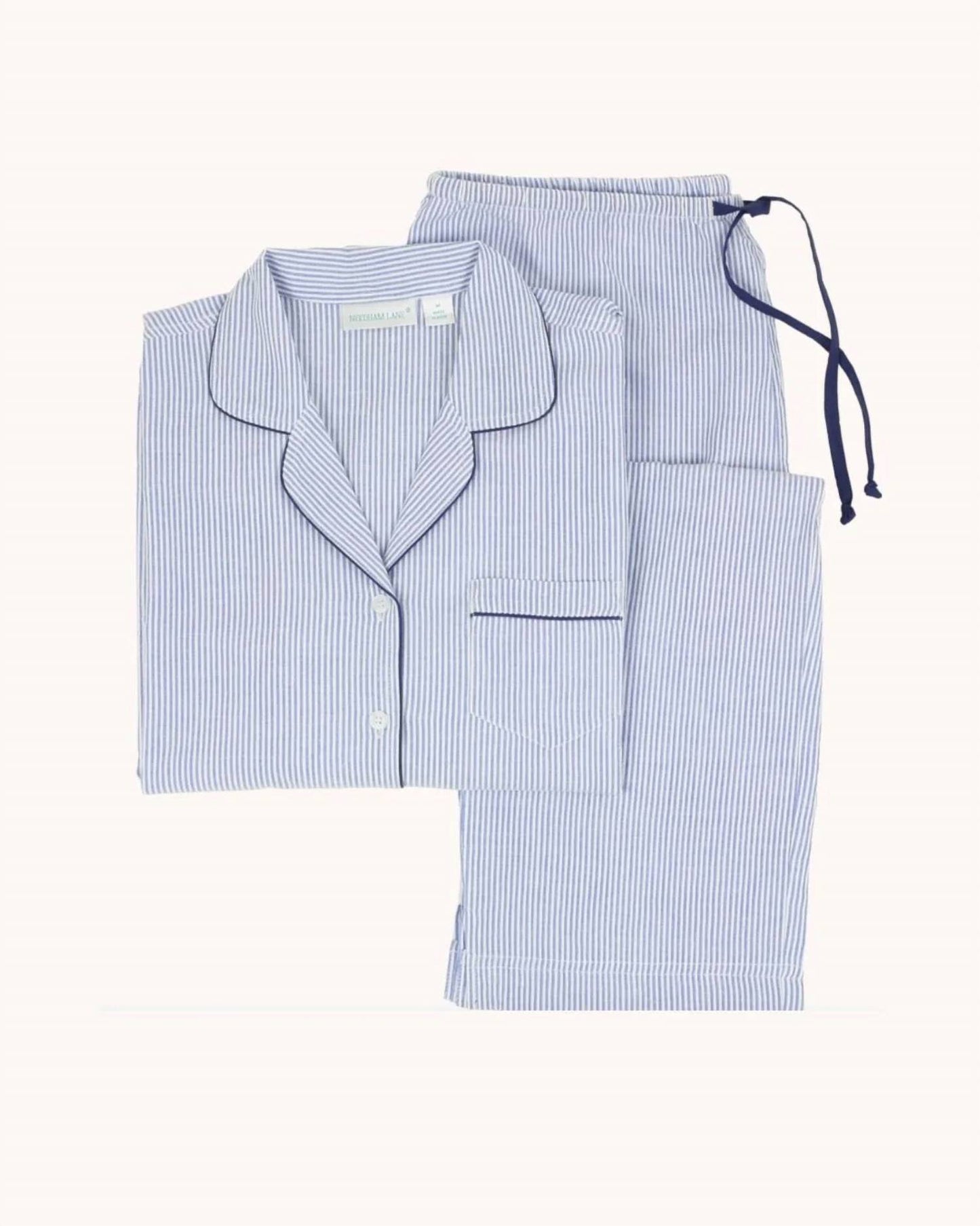 Seersucker Pajama Set