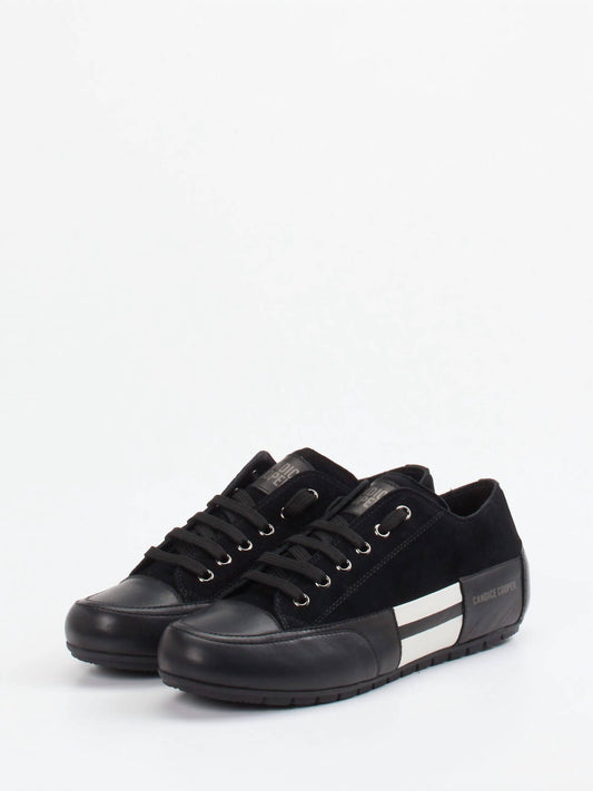 Women's Rock Patch Fashion Leather Sneakers