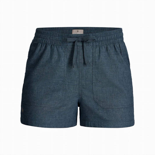 Hempline Tie-front Short