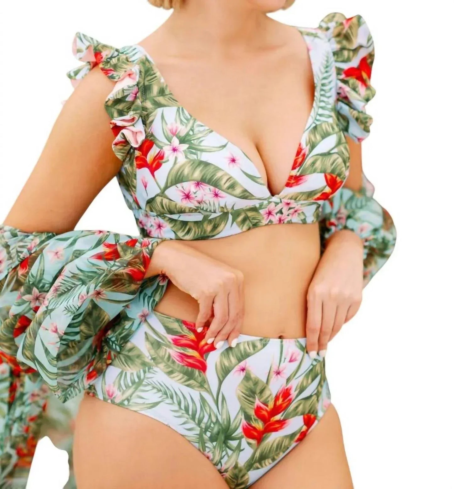 Lia Sahara - High Waist Bikini Bottom - Rack Hunt