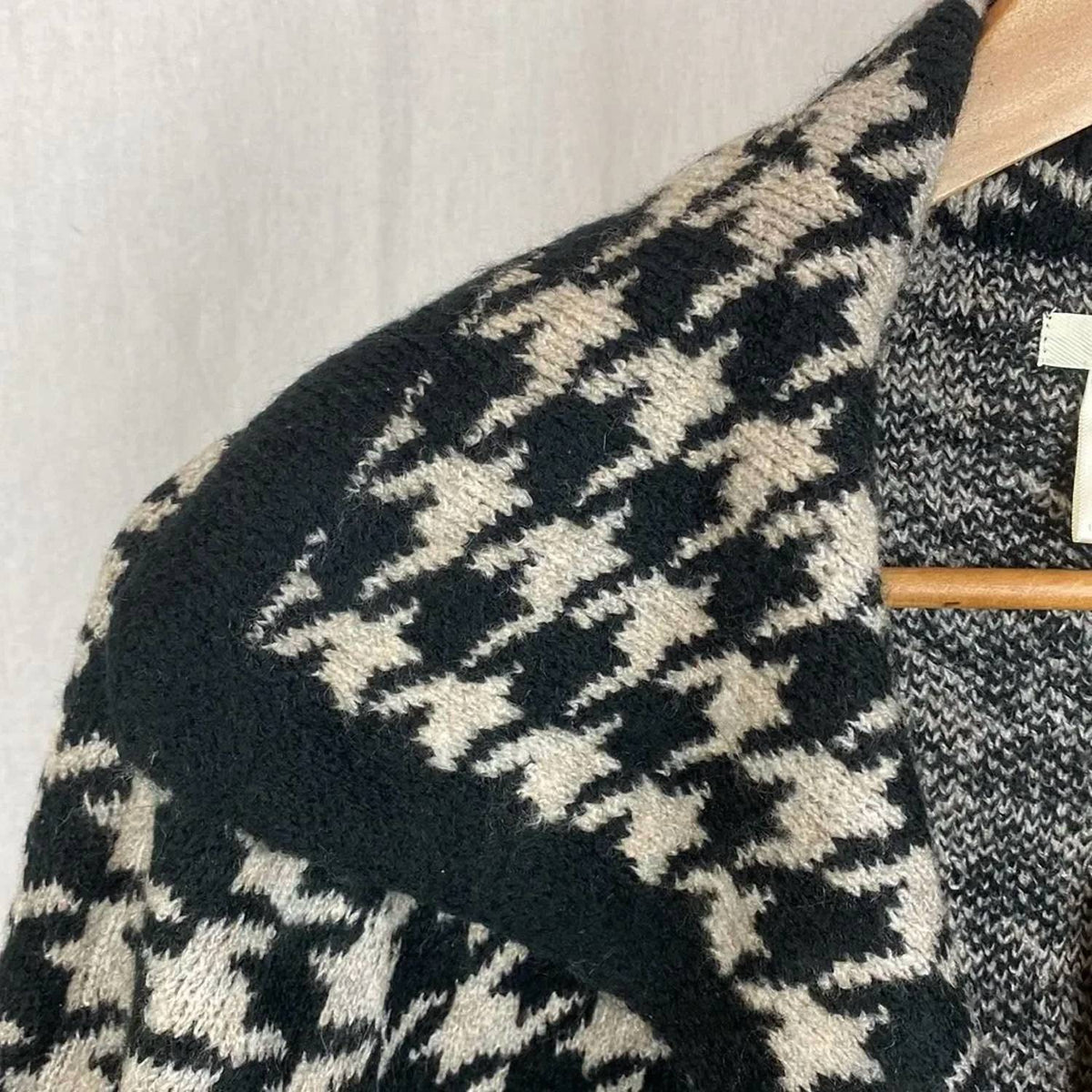 Herringbone Open Front Cardigan