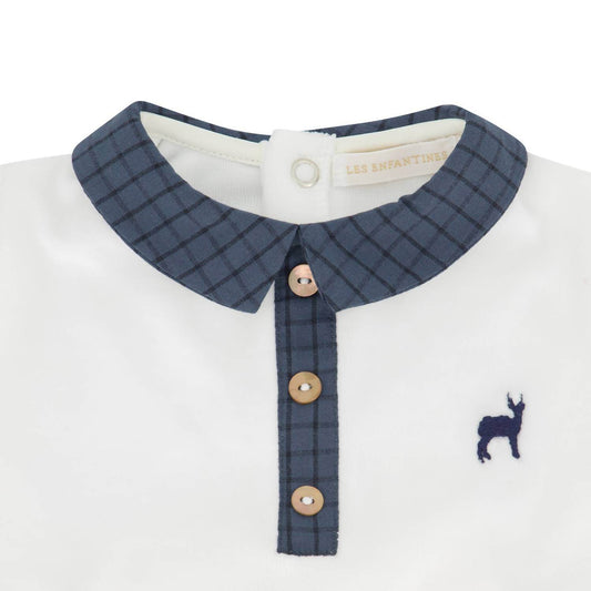 Les Enfantines Paris - Baby's Smooth Velvet Footie - Rack Hunt -