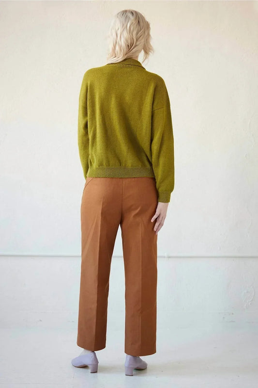 Rose Velvet - Penny Baby Alpaca Wool Sweater - Rack Hunt -