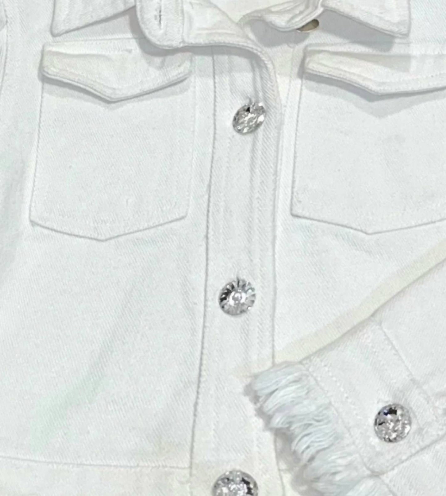 Girl's Sand Denim Jacket