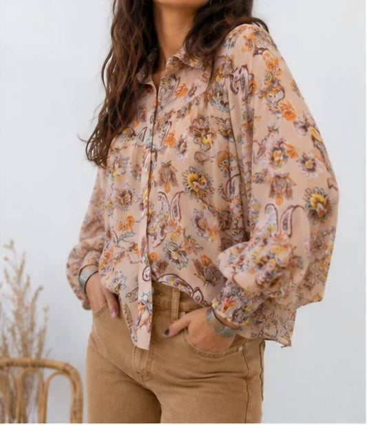 Always On My Mind Paisley Yoke Blouse