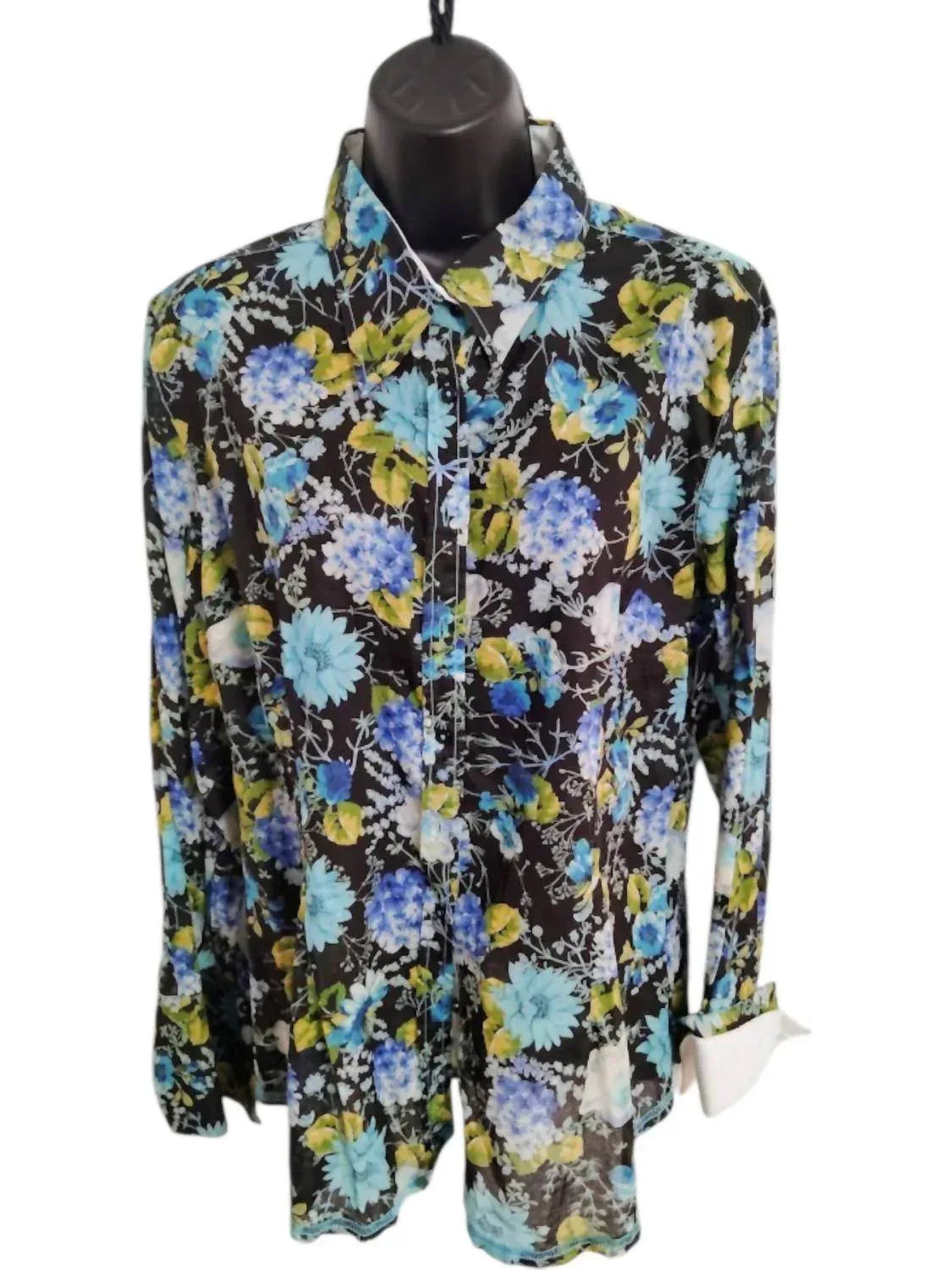 George Roth - Women's Floral Cotton Blouse - Rack Hunt
