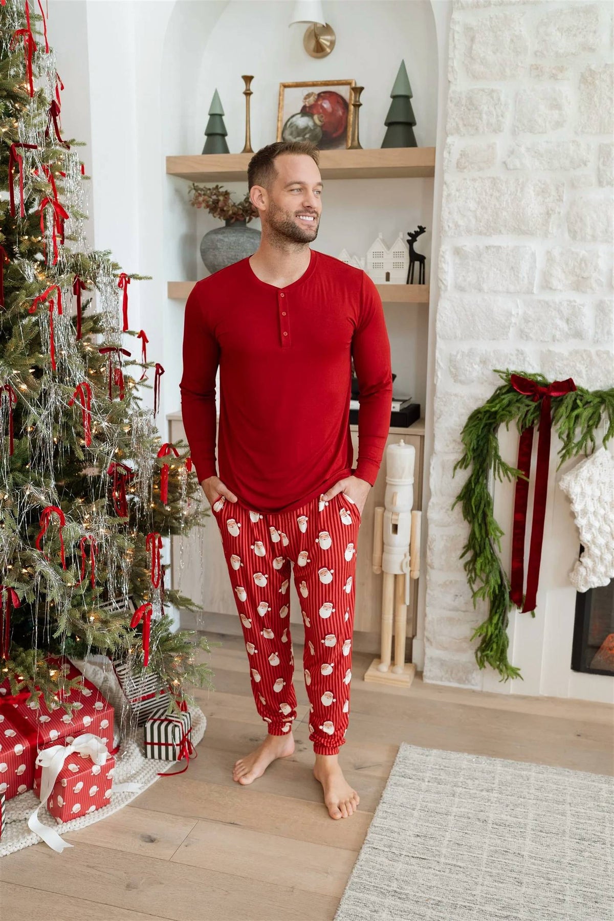 Men's Santa Pajama Set