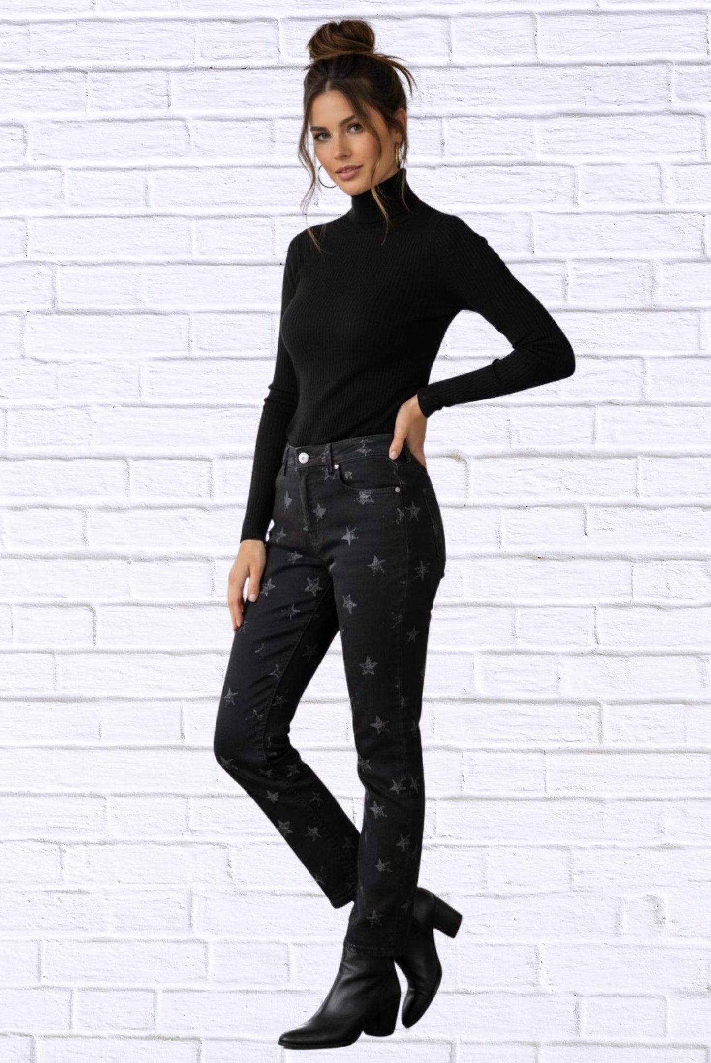 Cotten Sateen Stretch Pants