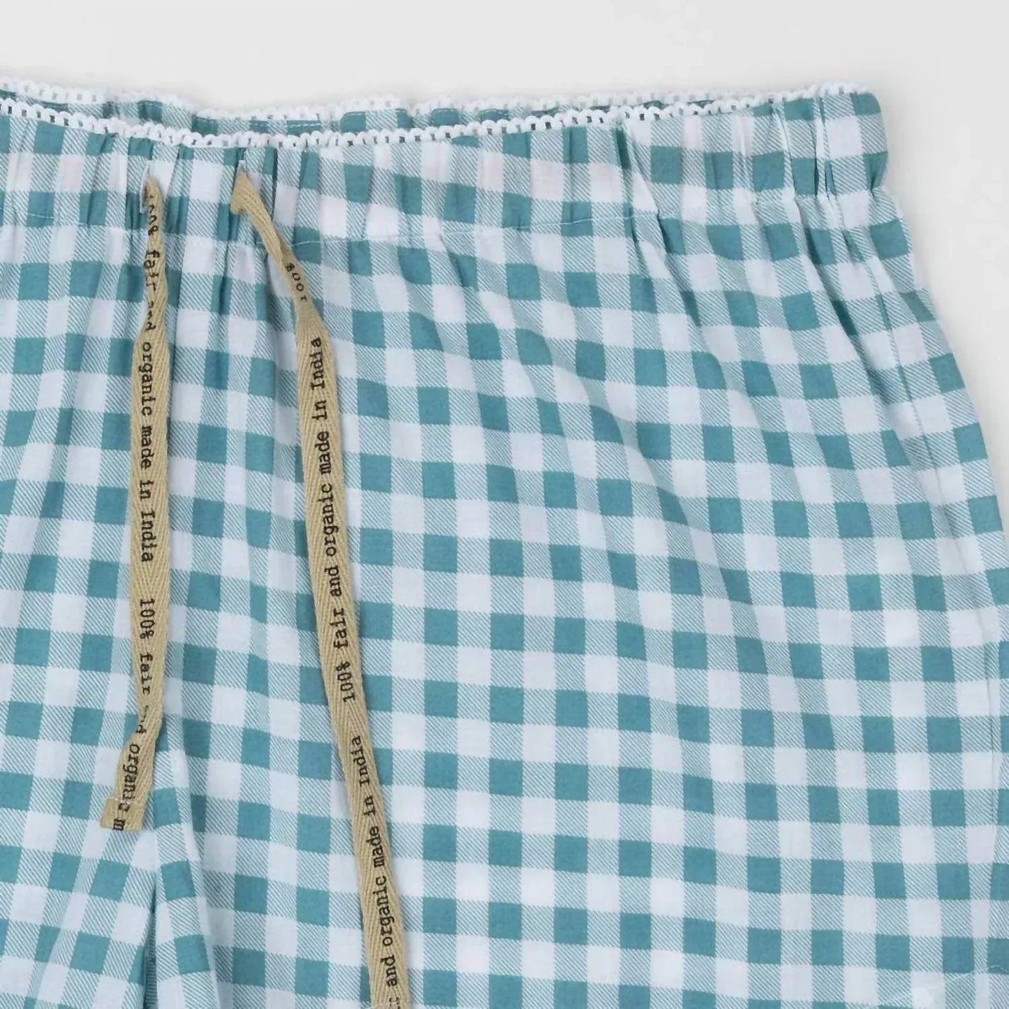Veraluna - Organic Cotton Gingham PJ Set - Rack Hunt